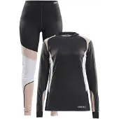 Craft Ondergoed Baselayer - Grijs/Roze - Maten: XS, S, M, L, XL