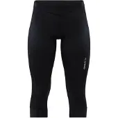 Craft Fietsbroek Women Essence Bib Knickers Black Silver-XS