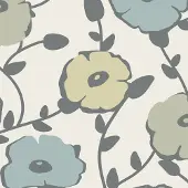 Praxis Vliesbehang bloemen cr?me ecru 68710