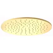 Plieger Roma hoofddouche 30cm geborsteld goud