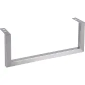Differnz Handdoekrek | (50 x 14 cm, RVS, Chroom)