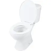 Differnz staand toilet duoblok PK wit