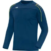 Jako Sportsweatshirt 'Classico' royal blue/koningsblauw / wit
