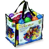 Intex Set de 100 balles colorées de diamètre 80 mm pour aire de jeu gonflable.