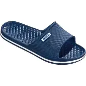 Beco badslippers soft marineblauw dames