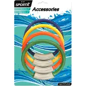 Sportx Duikringen 14 cm 4 Stuks