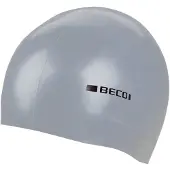 Beco badmuts siliconen unisex zilver one size