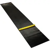 Bull's Rubber dartmat + oche 300x60 cm (Black, 4 Meter with Ring)