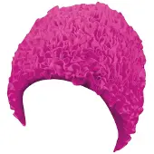 Beco badmuts franje dames stof roze