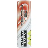 Talbot Torro badminton shuttles Tech 450 geel/groen 6 stuks