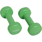 Schildkröt Fitness Vinyl halters set (Maat 1kg, Groen)