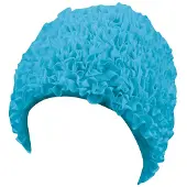 Beco badmuts dames stof grote pasvorm turquoise