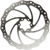 Elvedes SX Rotors 6 Gaats Disc Zilver || Maat: 203 mm