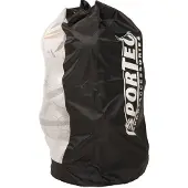 Sportec ballenzak 12 ballen zwart/wit