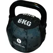 SVELTUS Soft Kettlebells - Black - 6 kg