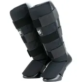 Super Pro Combat Gear Scheenbeschermer Savior Zwart/Wit Extra Small