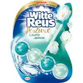 Witte Reus DeLuxe Lovely Jasmine Toiletblok 50g - WC blokjes - Voordeelverpakking - 10 stuks