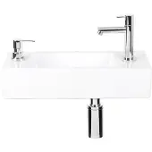 Differnz Fonteinset sapon 44x18x9 cm wit