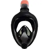 Tunturi snorkelmasker full face Senior unisex zwart