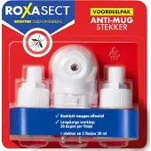 Roxasect 12x Anti Mugstekker + 2 Navullingen