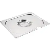 Vogue RVS deksel GN 1/2 met lepeluitsparing