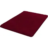 Kleine wolke Seattle badmat 70x120x2,5 cm, granaat