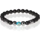 Memphis Heren kralen armband Lucky Stone Turquoise
