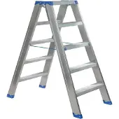 Escalo – Industriële trapladder – Sparta Duo – Aluminium – 2x5 treden – 108 cm
