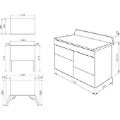 Smeg Fornuis TR4110GR
