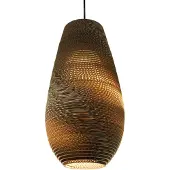 Graypants Scraplight Drop Hanglamp Drop 18 (Ø 25 cm) | Natural
