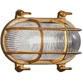 Nordlux Helford LED Wandlamp | 1x E27 Max 12.5W | ip44 | Dimbaar | Goud