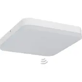 Müller-Licht Milex 20500085 LED-plafondlamp met bewegingsmelder voor badkamer 24 W Warmwit Wit