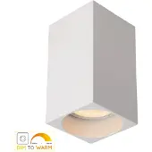 Lucide DELTO - Plafondspot - LED Dim to warm - GU10 - 1x5W 2200K/3000K - Wit