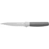 Berghoff Universeel gekarteld mes grijs 11,5 cm - Leo