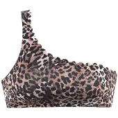 LASCANA Bikinitop 'Lexa' bruin / zwart