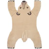 Ferm Living Vloerkleed Animal Tufted Rug Polar Bear Wit