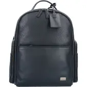 Bric's Torino Rugzak Leer 40 cm Laptopvak zwart