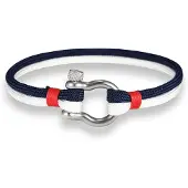 LGT JWLS LGT Jewels Marine armband Navy Blue White