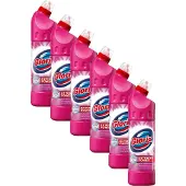 Glorix Toiletreiniger - bleek - pink - 6x 750ML - Voordeelverpakking