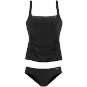 LASCANA Tankini zwart / wit