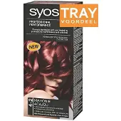 Syoss Colors Cream - 4-2 Mahonie - 3 Stuks