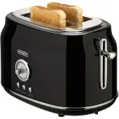 Bourgini Retro Toaster Black