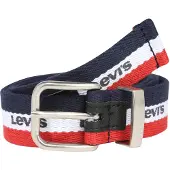 Levi's Unisex Lan 84 Logo Belt Dress Blues Maat: M | Accessoires Outlet | kids | Blauw