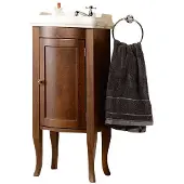 Sapho Retro wastafel onderkast 36.5x85x29cm beuken