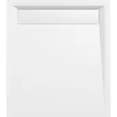 Polysan Varesa rechthoekige douchebak 90x80cm wit