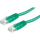 Roline Netwerkkabel | Cat5e U/UTP | 20 meter (100% koper, Groen)