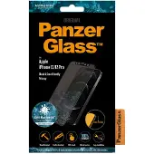 PanzerGlass Anti-bacteriële Zwarte Case Friendly met Privacyglas voor Apple iPhone 12/12 Pro