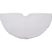 Intratuin Kerstboomrok Imitatiebont Wit D 120 Cm