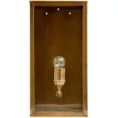 Nordal A/S EOS wandlamp, buiten - messing