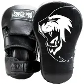 Super Pro Combat Gear Focus Lederen Handpads - Extra lang